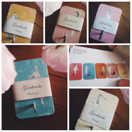 Garderobe. 5 verschiedene Sujets mit Patina. Aus Integrationsprojekt.