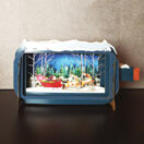 Weihnachtskarte in 3D Message in a Bottle „Xmas Sleigh“ Weihnachtskarte in 3D Message in a Bottle „Xmas Sleigh“