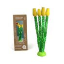 Spiel* Domino «Tulips» (Tulpen). Deko-Objekt und Spiel in 1!