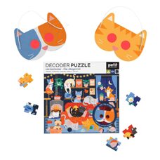 Puzzle* Decodier Puzzle «catventures: die Übernachtung»