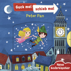 Buch* Peter Pan. Kinderklassiker für Kleine mit Schiebetürchen.