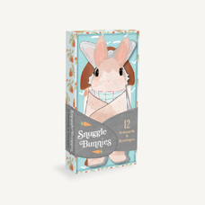Briefpapier-Set* Snuggle Bunnies. 12 supersüsse Karten plus Couverts.