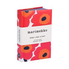 Journal* Marimekko One Line a Day (Red Unikko). A Five-Year Memory Book.