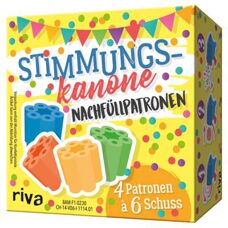 Stimmungskanone* 4 Nachfüllpatronen à 6 Schuss für die Stimmungskanone