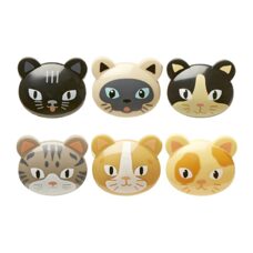 Cat Bag Clips* 6 verschiedene Büsi Klammern.