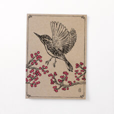 Postkarte* Eisvogel. Von Carrier Bird.