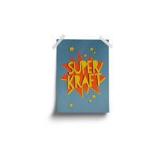 Postkarte* Superkraft