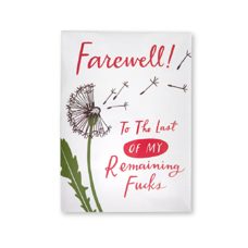 Der Magnet für den inneren Frieden. Remaining Fucks Magnet.