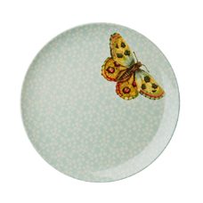 Melamin Teller mit Schmetterlingsprint in der bekannten Rice-Qualität