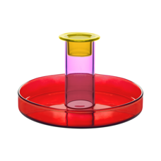 Kerzenhalter* «Lucy» mit spannenden bunten Lichtreflexen!