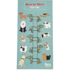 Büroklammern* Best In Show Paper Clips Set mit 5 Dackel Klammern