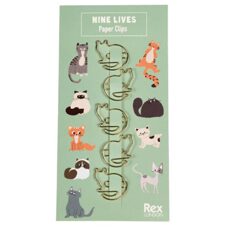 Büroklammern* Nine Lives Paper Clips Set mit 5 Büsi Klammern.