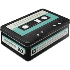 Blechdose* Cassette Tape. Back tot he Eighties mit dieser Keksdose!