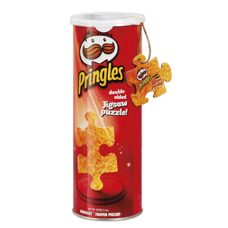 Puzzle* Pringles. Pommes-Chips Puzzle, täuschend echt verpackt!
