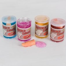 Glibber-Schleim mit abgehaktem Finger drin – iiiih!