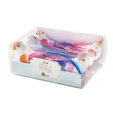 Vögeli mit Metall-Clip* Set mit 6 Stück.